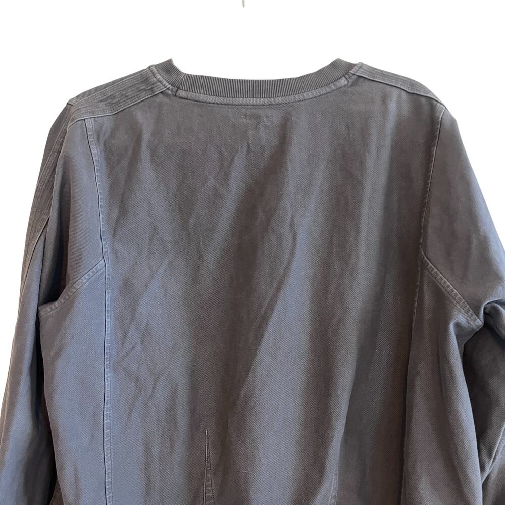 Athleta Farallon Garment Dye Sweatshirt Black Size Large - Picture 6 of 10